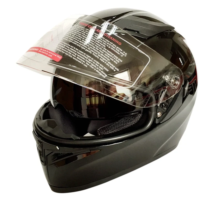 DOT Approval Full Face Motor Helmet Double Lens Motorcycle Casco Flip-up Casque Cyclegear Motorcross Off-road Head Protection | Автомобили