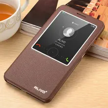 100% Официальный Оригинал Huawei Mate 7 Вид из Окна Флип Кожаный Чехол Для Huawei Ascend Mate 7 Mate7 Случаи # В. А.
