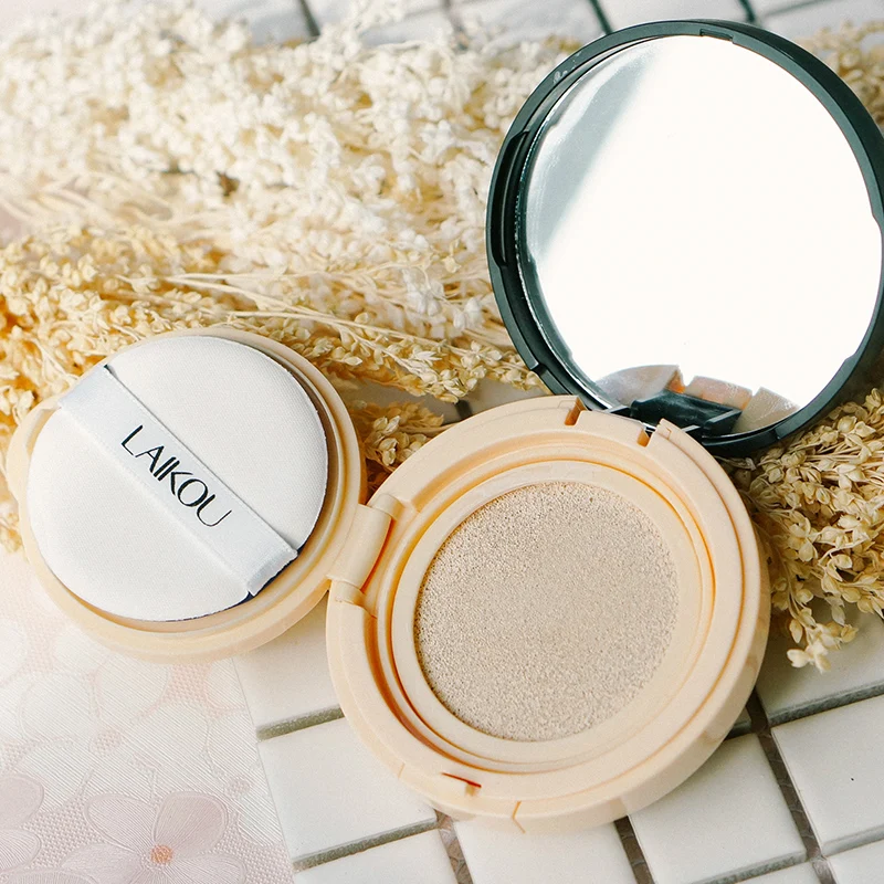 LAIKOU Air Cushion Foundation Cream консилер Солнцезащитный увлажняющий крем для безупречного отбеливания макияж Голая основа красоты лица макияж