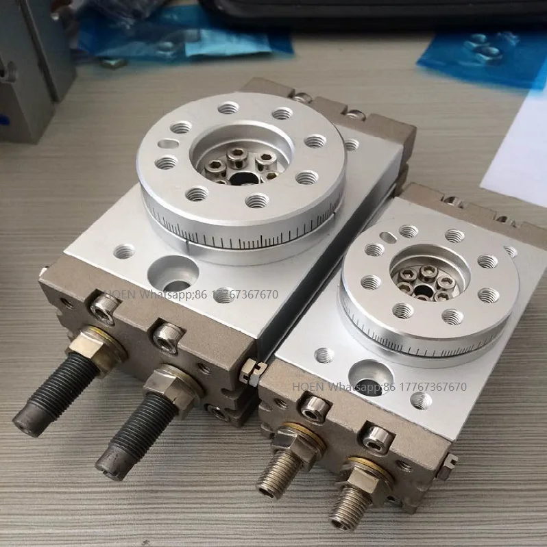 1 PCS MSQB-70 air rotary actuator pneumatic cylinder table MSQB-70A with adjustment bolt 1PCS TN32-100 dual rod air cylinder