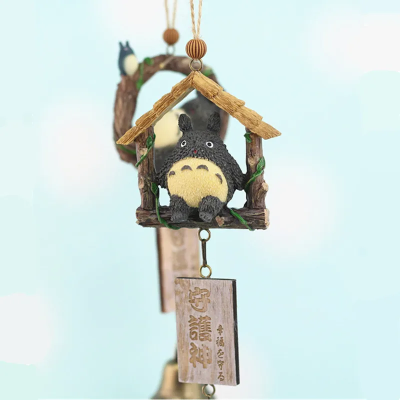 Японские ветряные колокольчики висячие украшения Totoro уличные садовые My neighter