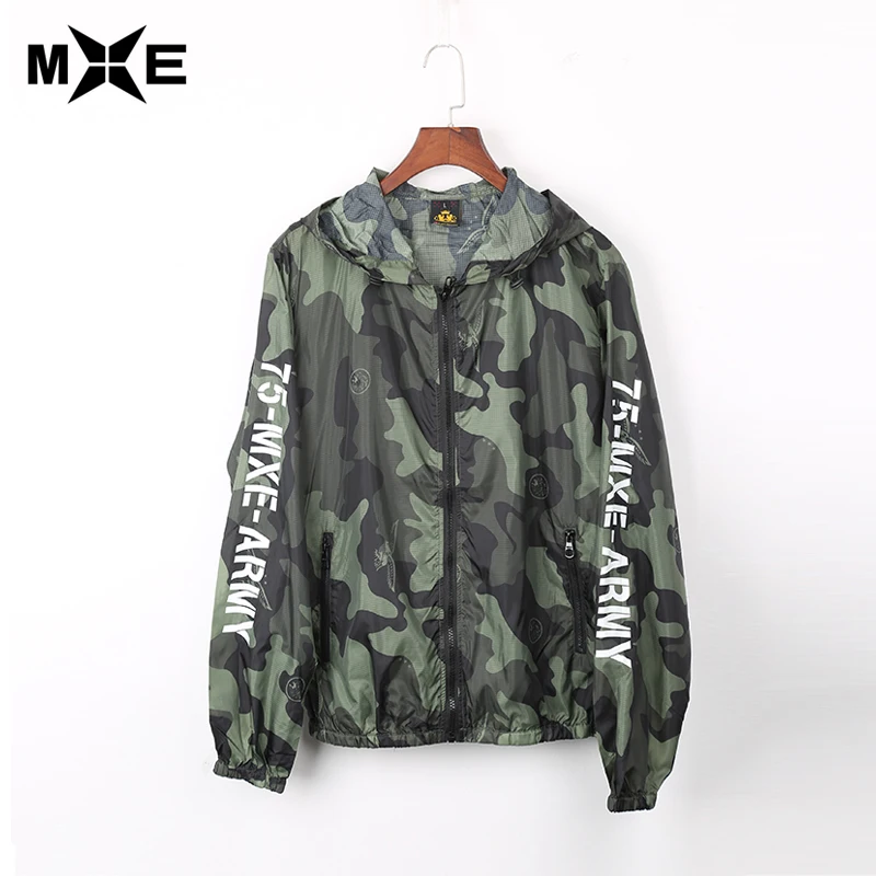 Men Women Waterproof Anti UV Camouflage Coats Casual Loose Sun