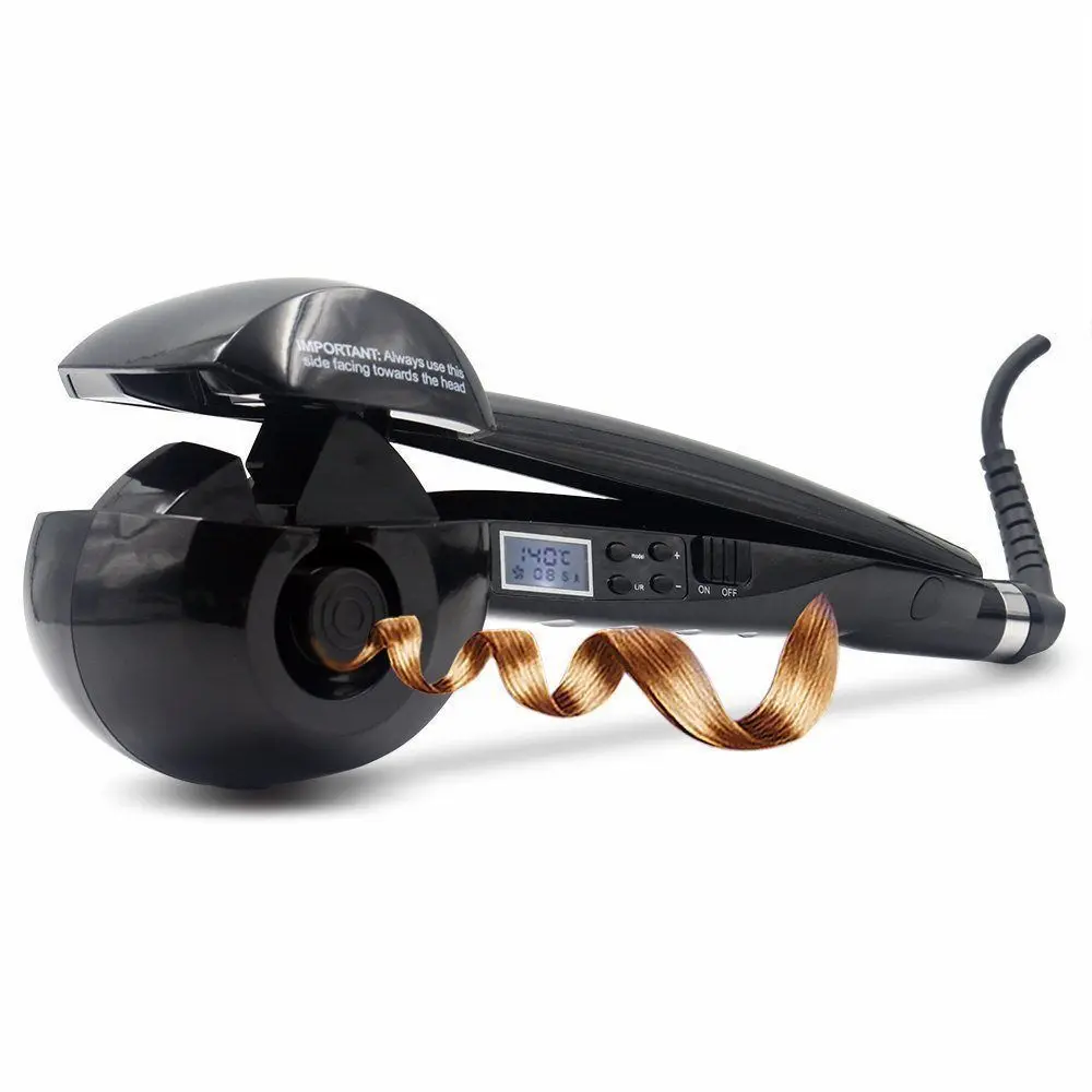 

Professional Curl Iron Ceramic Curling Iron Hair Curler Ceramic Rotating Auto Hair Curling Iron Wand Styling Tools