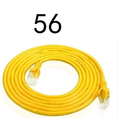 

56# MEIBAI CAT5 Flat Ethernet Cable Networking Ethernet Patch Cord LAN Cable CAT5