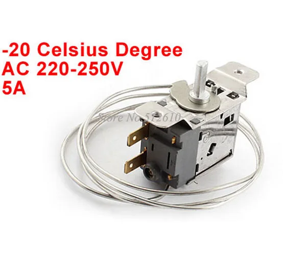 

Refrigerator 3 Pin Connector -20C Disconnected Thermostat Temperature Controller