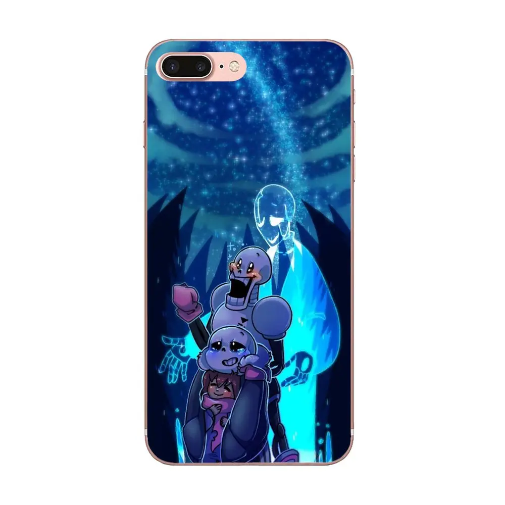 Мягкий ТПУ чехол для мобильного телефона Sans Undertale Galaxy Alpha Core Note 2 3 4 S2 A10 A20 A20E A30 A40 A50