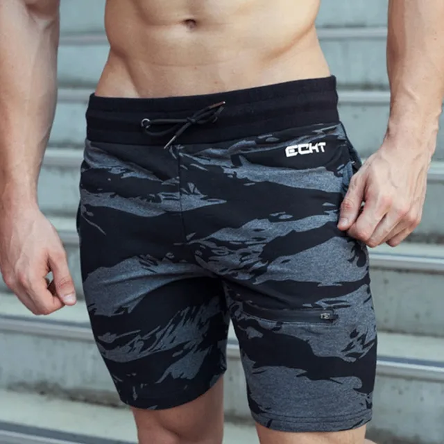 Camouflage Shorts Men Gym Fitness Bodybuilding Short pants 2020 New Brand Casual Shorts Male Running Workout Sweatpants Bermuda 1