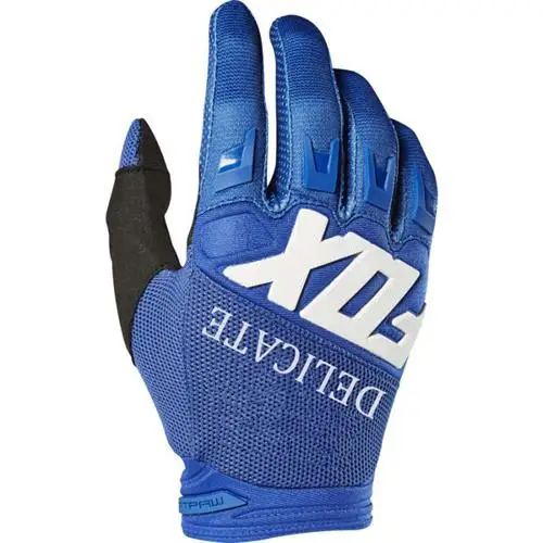 Dirtpaw гонки MX перчатки эндуро гонки MTB DH мотоциклетные перчатки для мотокросса и езды на велосипеде - Color: Blue