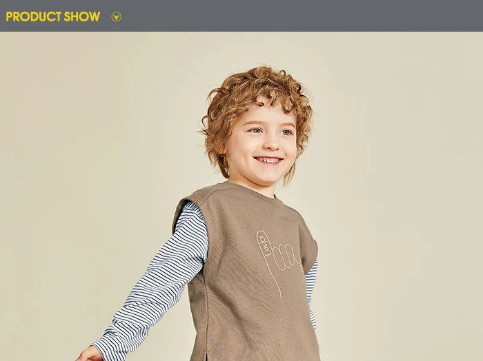 Balabala/комплект детской одежды осень г., хлопковый осенне-весенний комплект одежды из двух предметов для маленьких мальчиков, футболка+ штаны