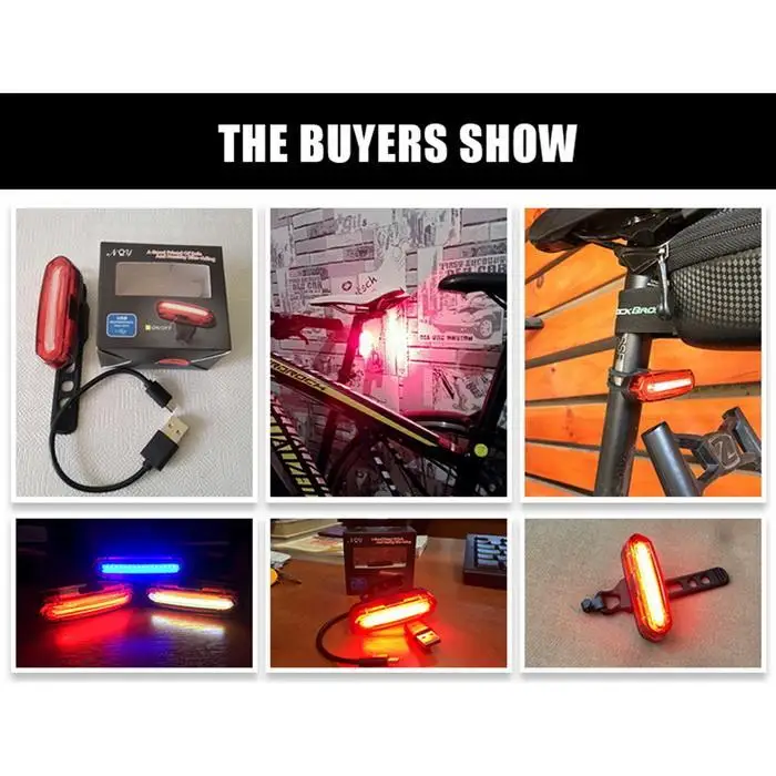Best Highlight Rainproof Bicycle Rear Light Waterproof USB Charging Bike Flashlight 650mAh 7 Best Highlight Rainproof Bicycle Rear Light Waterproof USB Charging Bike Flashlight 650mAh 7