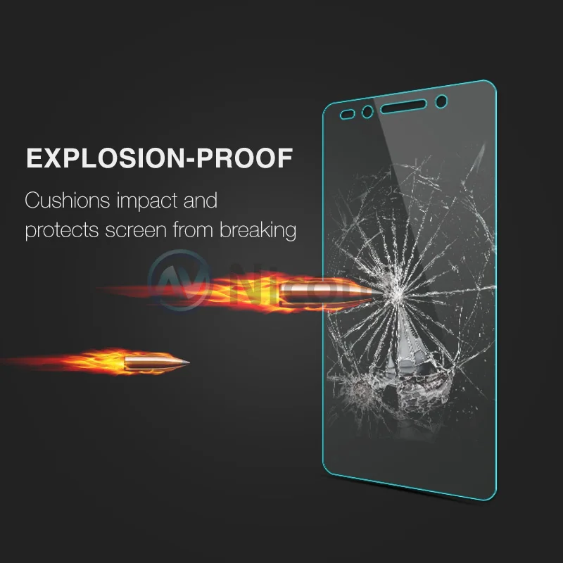 Nicotd 2.5D 9H Premium Tempered Glass For Huawei Honor 7 5.2 inch Screen Protector Toughened protective film For Huawei Honor 7 (1)