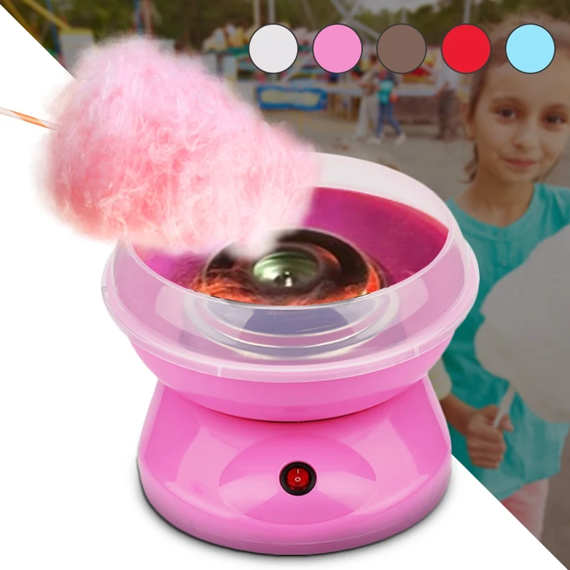

Color Electric Cotton Candy Maker Machine Sugar Floss Commercial Carnival Party Kitchen Appliances