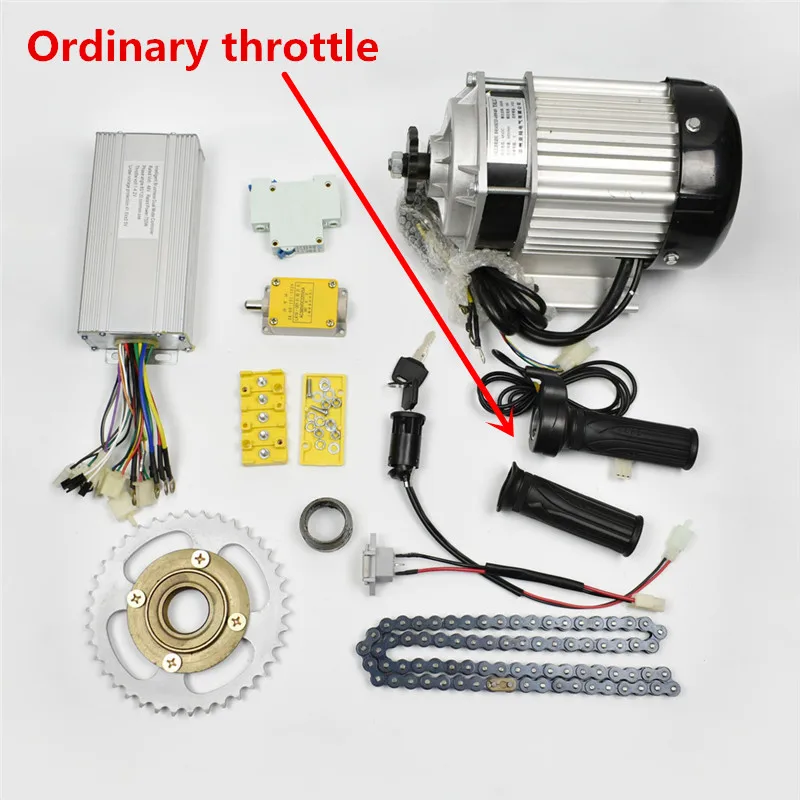 Sale DC 48V 750W BM1418ZXF brushless motor, electric bicycle kit ,Electric Trike, DIY E-Tricycle, E- Trishaw Kit 18