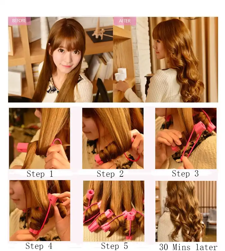 6pcs Lot Quick Hair Style Tool Hairdress Updo Hair Accessory