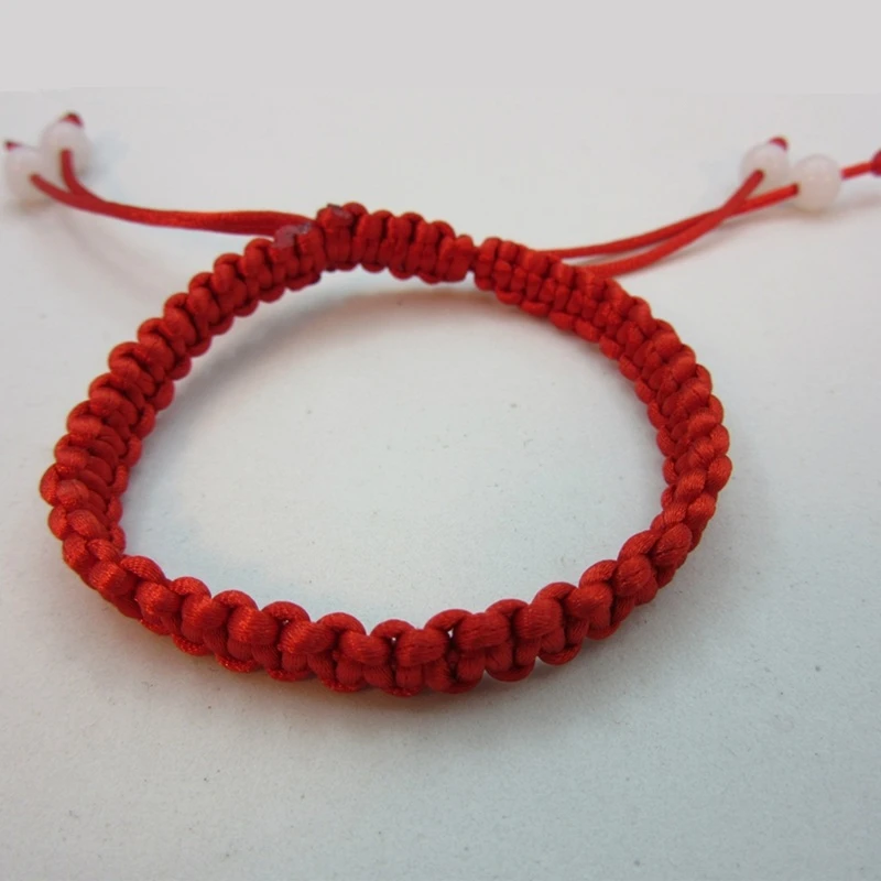 2 шт., классический плетеный браслет на удачу Kabbalah, красные браслеты, ювелирные изделия, браслеты дружбы, вечерние, подарок, для женщин и мужчин, безделушка