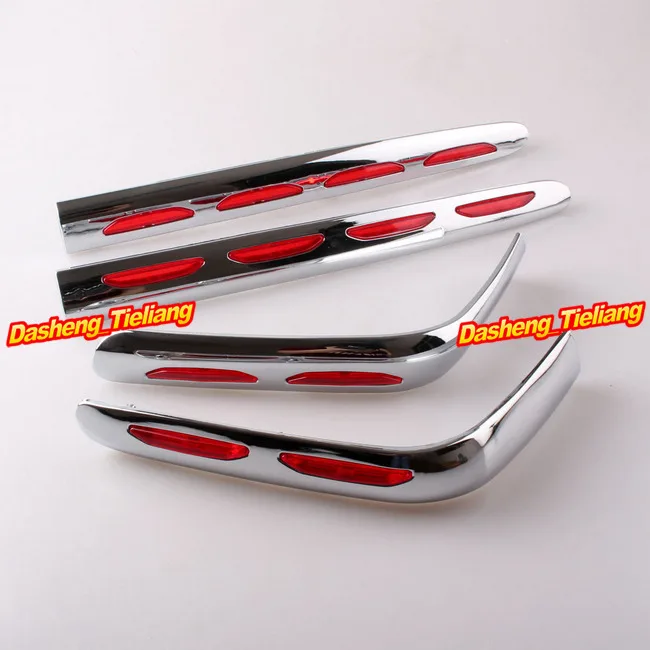 

Fairing Trunk And Saddlebag Moldings for Honda Goldwing GL1800 2001-2011 Decoration Boky Kits Chrome
