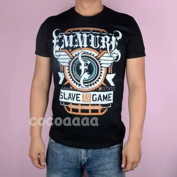 

9 designs vintage Emmure Rock Brand shirt 3D mma fitness Hardrock heavy Metal Punk 100%Cotton skateboard camiseta ropa