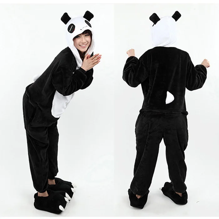 

Adult Animal Panda Halloween Costumes Cosplay wholesale Pajamas Women's Winter Clothing