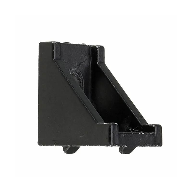 

1pcs Aluminium Alloy Black Corner Bracket Angle Corner Joint Angle Bracket for 2020 Aluminum Profile Extrusion Frame New