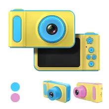 Мини Детская камера 2 дюйма HD спортивные Мультяшные детские игрушки дети цифровая видеокамера Поддержка нескольких языков игрушка для ребенка