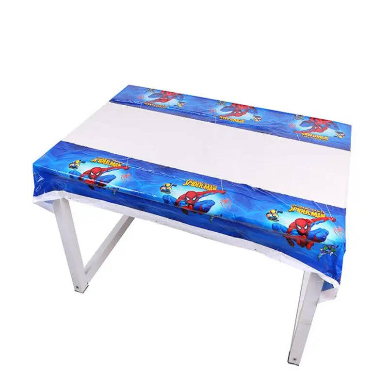 

1pc Spiderman Theme Disposable Tablecloths For Kids Happy Birthday Party Decorations Table Cover Event Party Supplies Spider Man