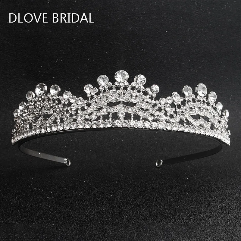 

Elegant Bridal Tiara Crystal Rhinestone Hair Jewelry Accessory Wedding Party Headpiece Crown