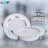 10 pcs lot Dimmable Waterproof LED Down lights 5W 7W 9W 12W 15W 18W LED Downlight  Outdoor Leds Ceiling Lamp For Bathroom Bulb ► Photo 1/6