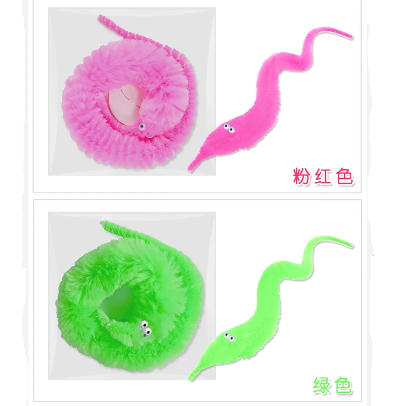 1pcs-Magic-Plush-Twisty-Worm-Wiggle-Moving-Sea-Horse-Kids-Trick-Toys-Caterpillar-Magic-Worm-Twisty