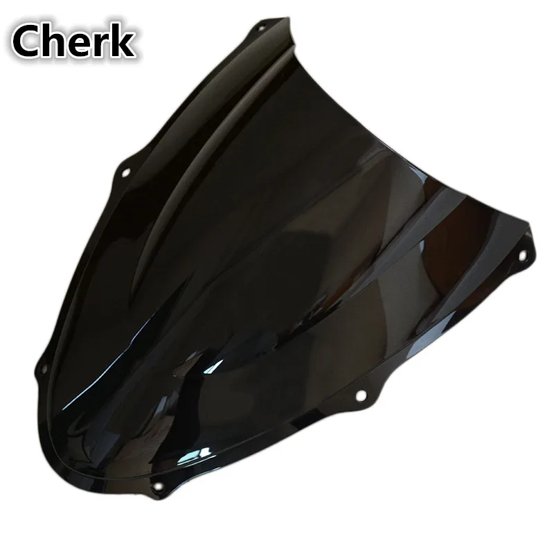 

Black Motorcycle Windscreen Windshield Screen Protector Wind Deflectors ABS Shield Double Bubble For Suzuki TL1000R 1998-2002