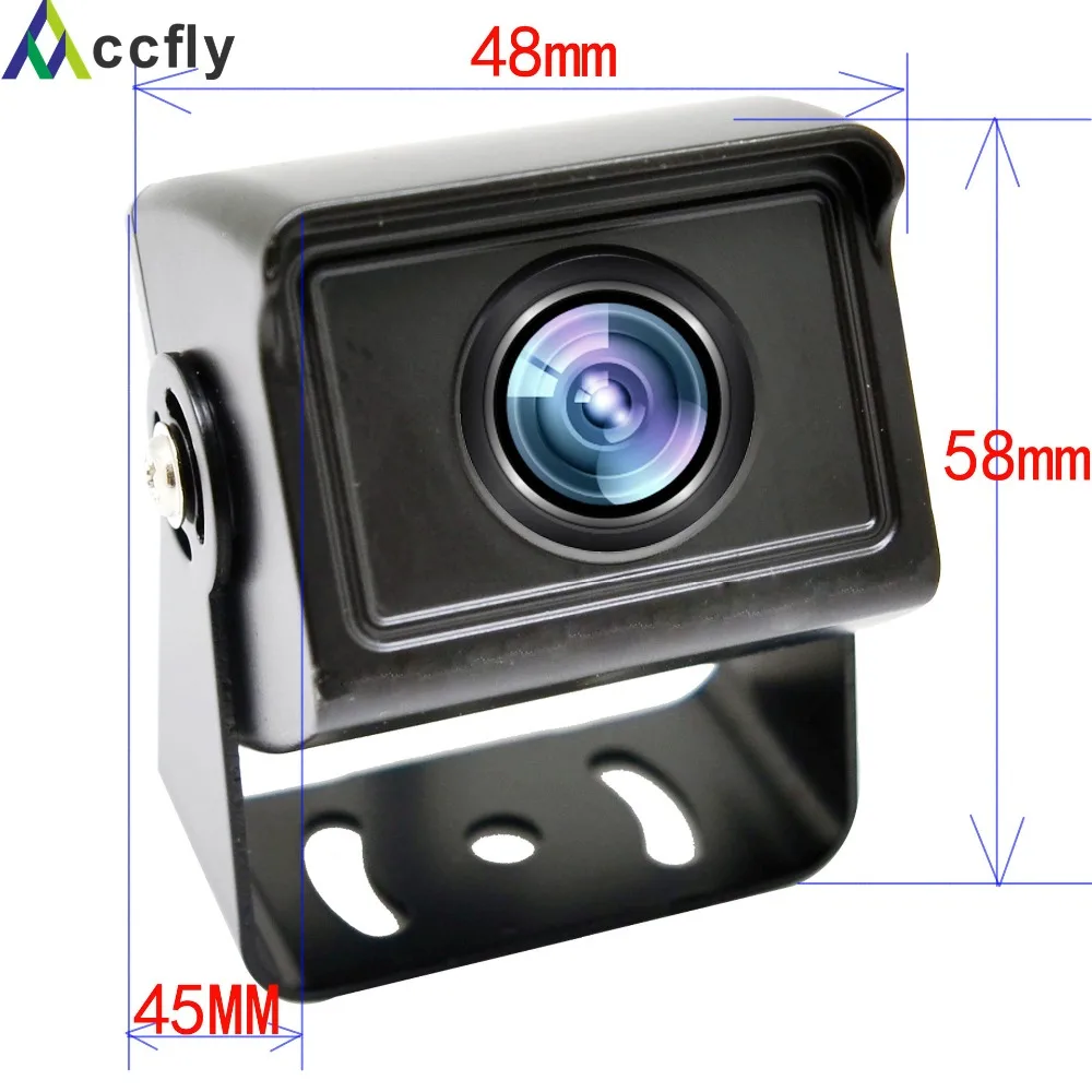 ACCFLY Truck 360 degree HD AHD rear view camera reverse camera kit 7 inch display one machine set AHD 720P HD camera