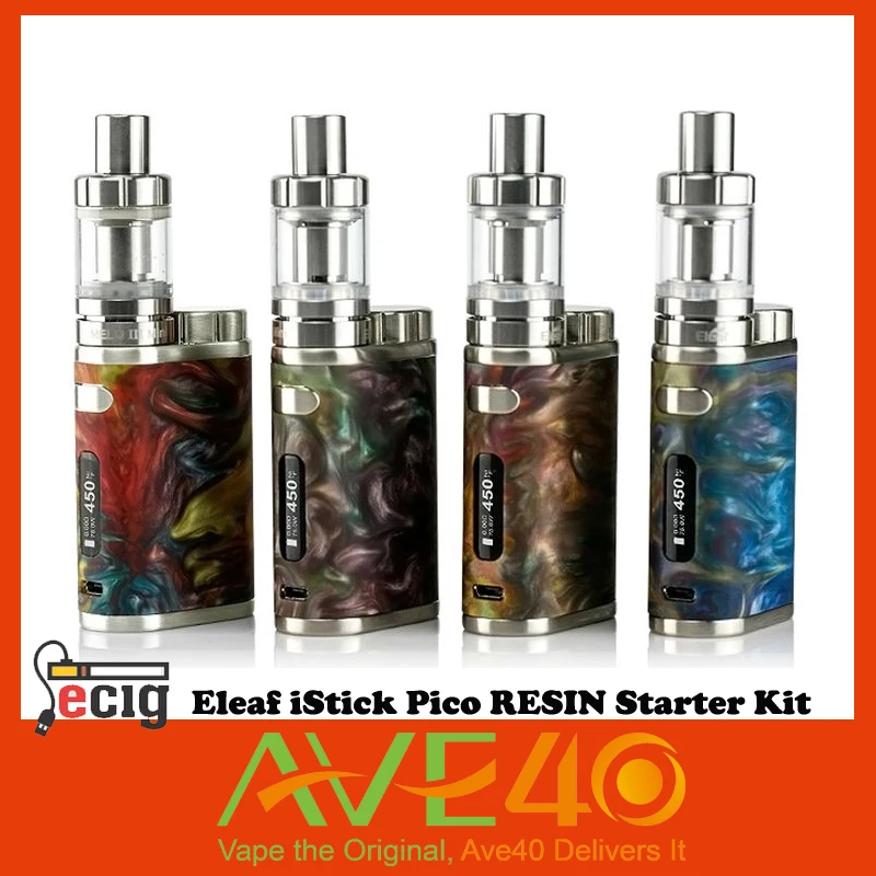 

New Arrival Eleaf iStick Pico RESIN Kit istick pico resin sytle vape mod with 2ml melo iii mini atomizer VS IJOY