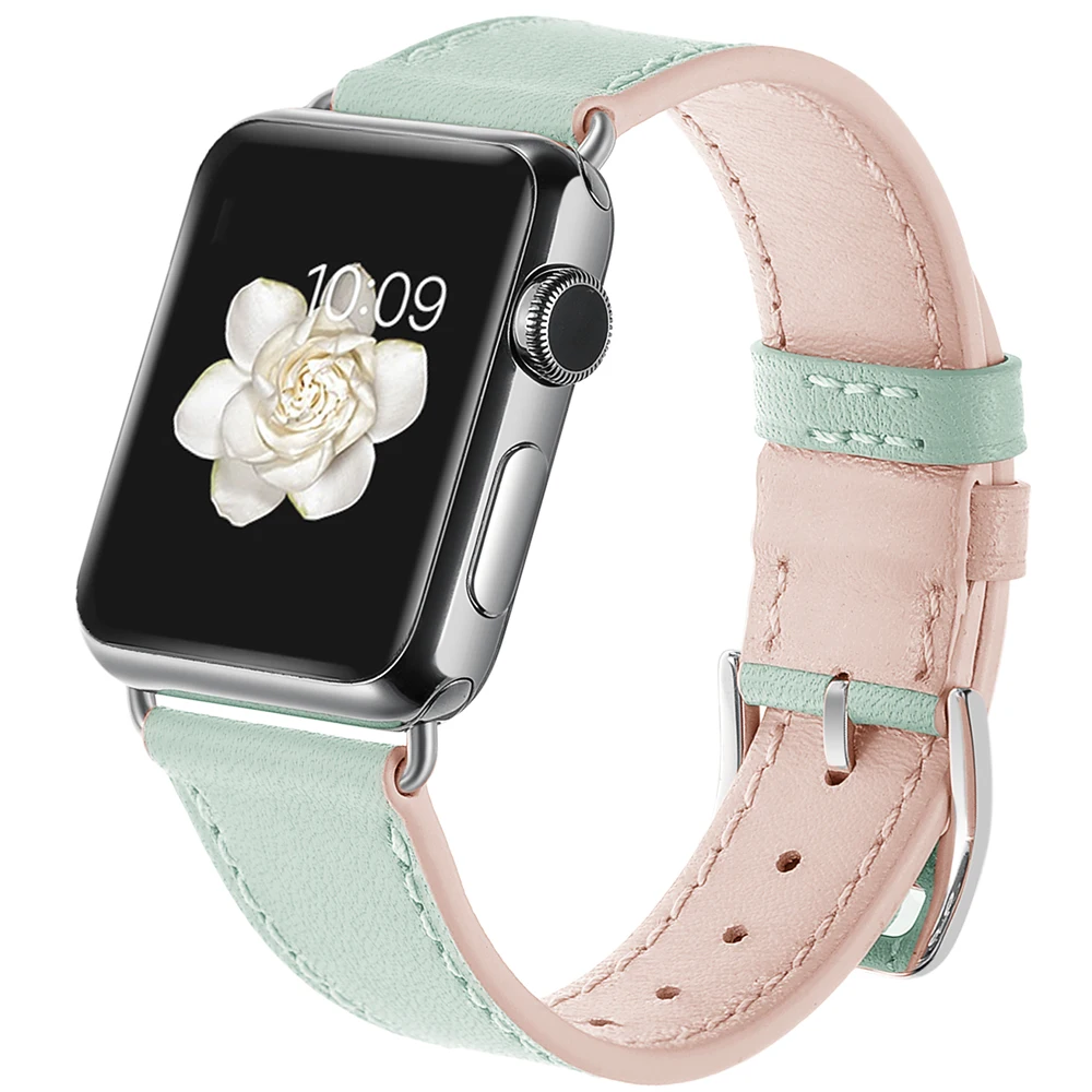 Bakeey 38mm 42mm Leather Strap for Apple Watch Series 1 2 3 Replacement