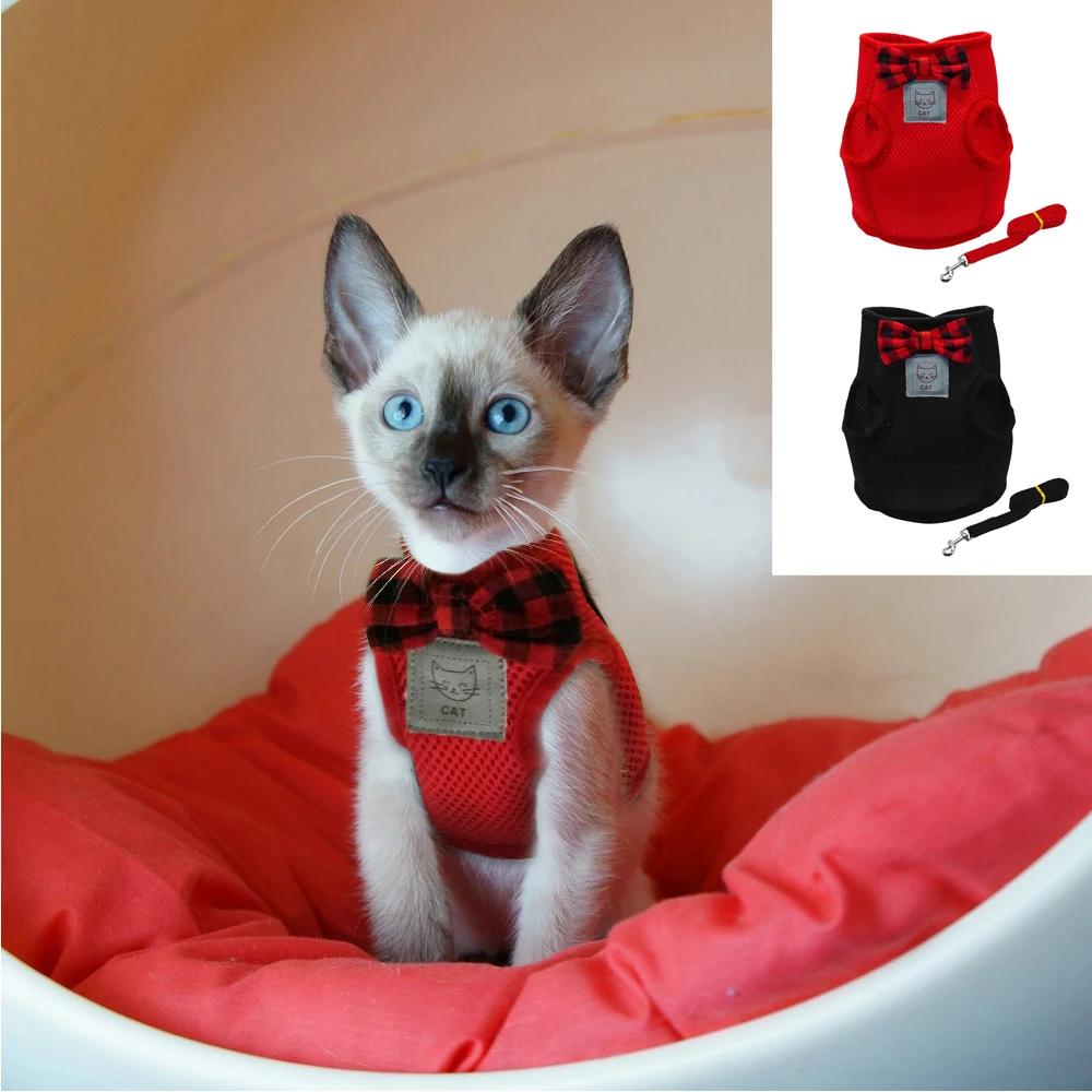 tuxedo cat harness