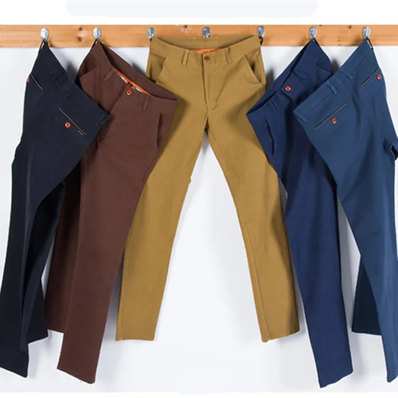 2016 New Men's Casual Pants In Autumn and Winter Cotton Flax High