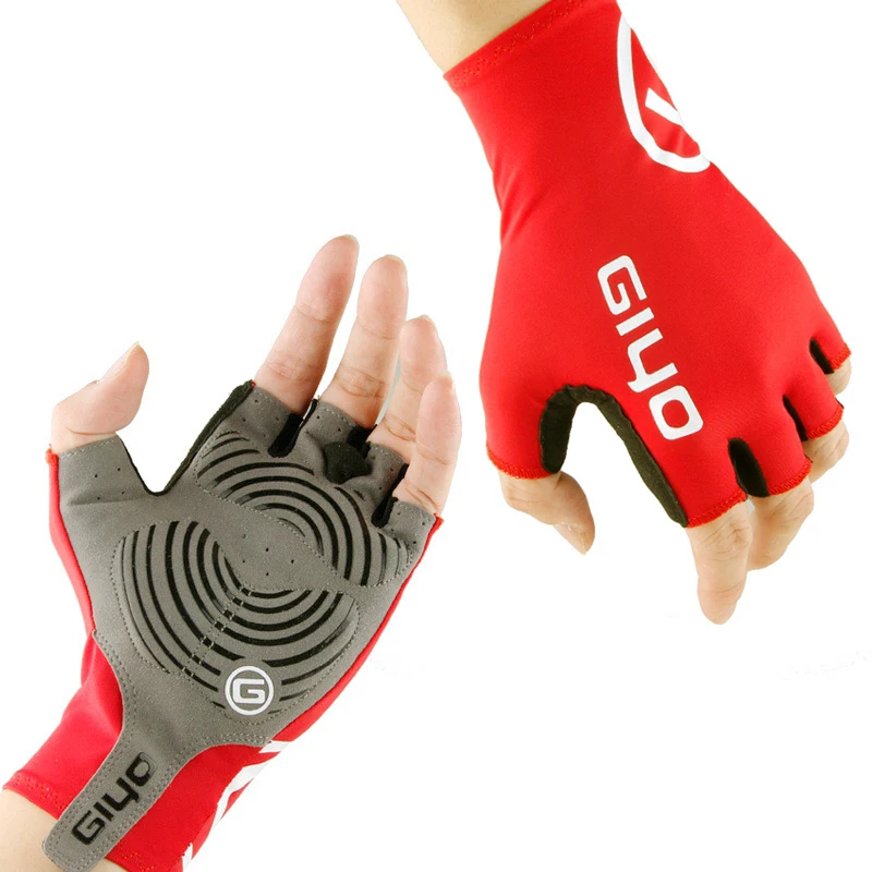 

Breathable Cycling Gloves Anti Slip Gel Pad Road Bike Short Half Finger Gloves Men Summer Sports Bicycle MTB Bikes Gloves