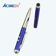 ACMECN простая и полезная 4 в 1 многофункциональная шариковая ручка с сенсорным стилусом Scrween для IPhone и светодиодный светильник для рождественских подарков