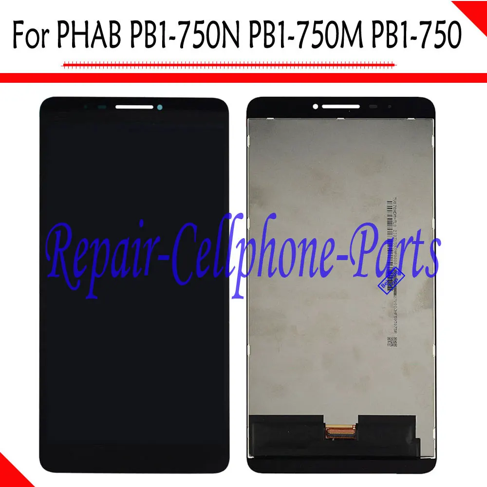 Черный ЖК-дисплей + сенсорный экран дигитайзер в сборе для lenovo PHAB 6 98 PB1-750N PB1-750M PB1-750