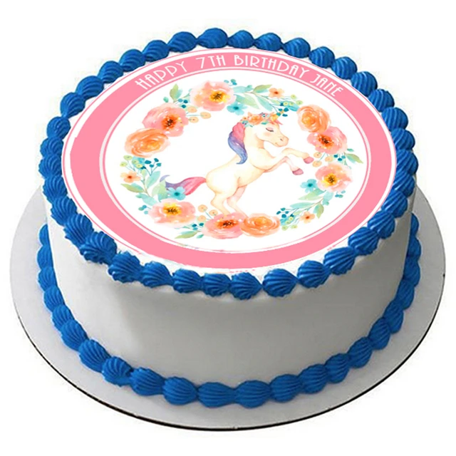 Create beautiful cakes with cake decorating rice paper designs