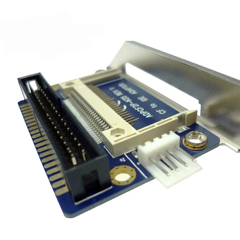

Factory price 40Pin IDE to Compact Flash CF Adapter Converter with Bracket Back Panel