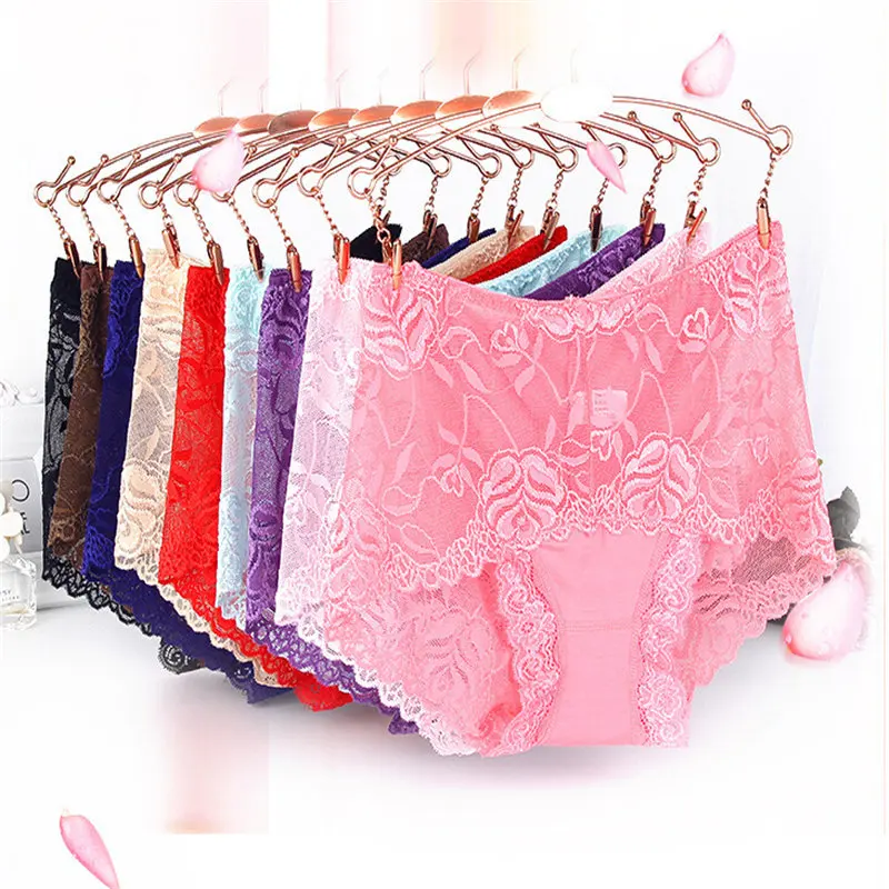 L XL XXL Lace Women Underwear Brand New Plus Size Seamless Ladies Sexy