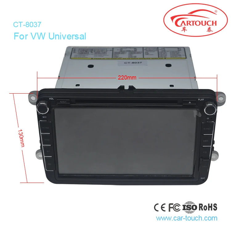 Cheap Car Multimedia player GPS 2Din Auto radio For Volkswagen POLO/PASSAT b6/golf 5/Skoda/Octavia/SEAT/LEON Radio RDS DVD auto motivo 2