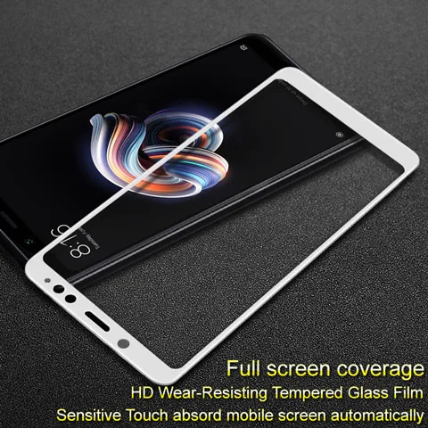 Imak полный клей экран AB Glue Pro+ версия закаленное стекло для Xiaomi Redmi Note 5/5 6 Pro Mi9 Mi9 SE Защитная пленка для экрана - Цвет: white