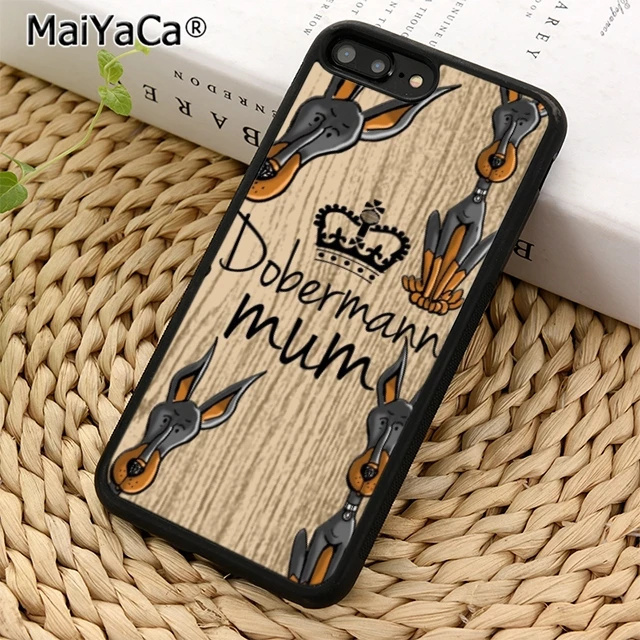 MaiYaCa Dobermann mum dobermann pinscher Phone Case For iPhone 5 6 6s 7 8 plus 11 pro X XR XS max Samsung S7 edge S8 S9 S10 |