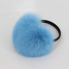 Женские наушники большого размера из натурального Лисьего меха, корейские наушники с натуральным мехом, милые персональные плюшевые меховые наушники, теплый подарок