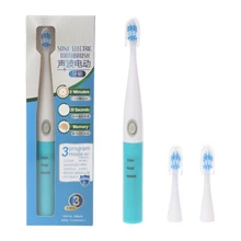 Электрическая зубная щетка для взрослых, автоматическая портативная с мягкой щетиной