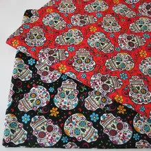 110*100 см цветы череп простая ткань ребенок день рождения обои/Diy ручной работы ремесло постельные принадлежности домашний кошелек из ткани одеяло