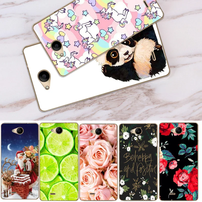 

Soft TPU ZTE Blade T320 Case Cover Silicon ZTE Blade GF3 Case Painted Phone Back Protective ZTE GF3 Case ZTE T320