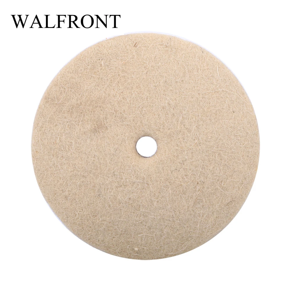 1PC Wool Felt Polisher Disc Pad 4" Polishing Buffing Grinding Wheel