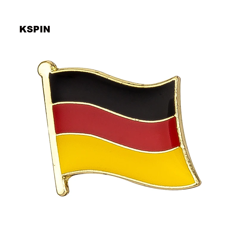 

Germany Flag Lapel pin Badges On A Pin Brooch Jewelry Rozetten Papiers KS-0049
