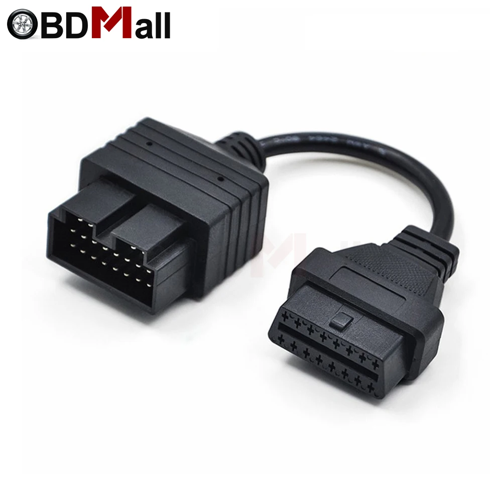 Кабель OBD 2 для KIA диагностический сканер с 20 на 16 Pin OBD2 считыватель кодов адаптер